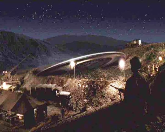 Roswell crash depiction