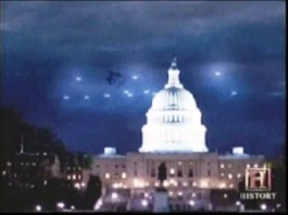 ufos over capitol builing